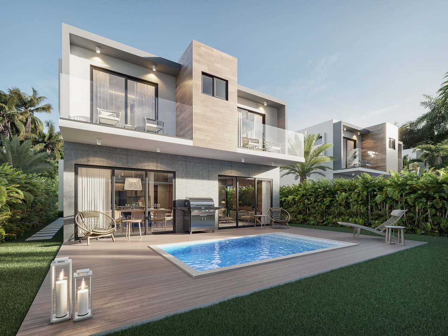 casas - Villas independientes en venta en Punta Cana 