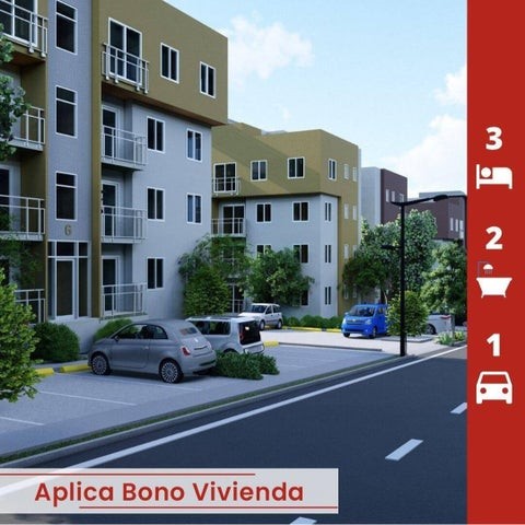 apartamentos - Apartamento en venta Villa Palma #24-1557 tres dormitorios, piso medio, áreas S. 5