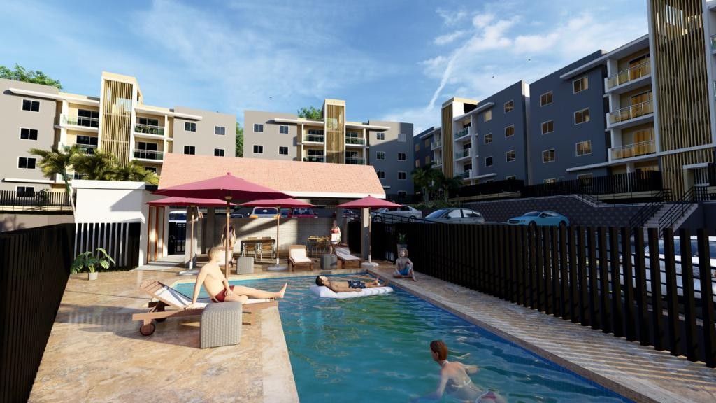 apartamentos - Gran Proyecto Residencial de 48 apartamentos con piscina,casa club en la Jacobo 4