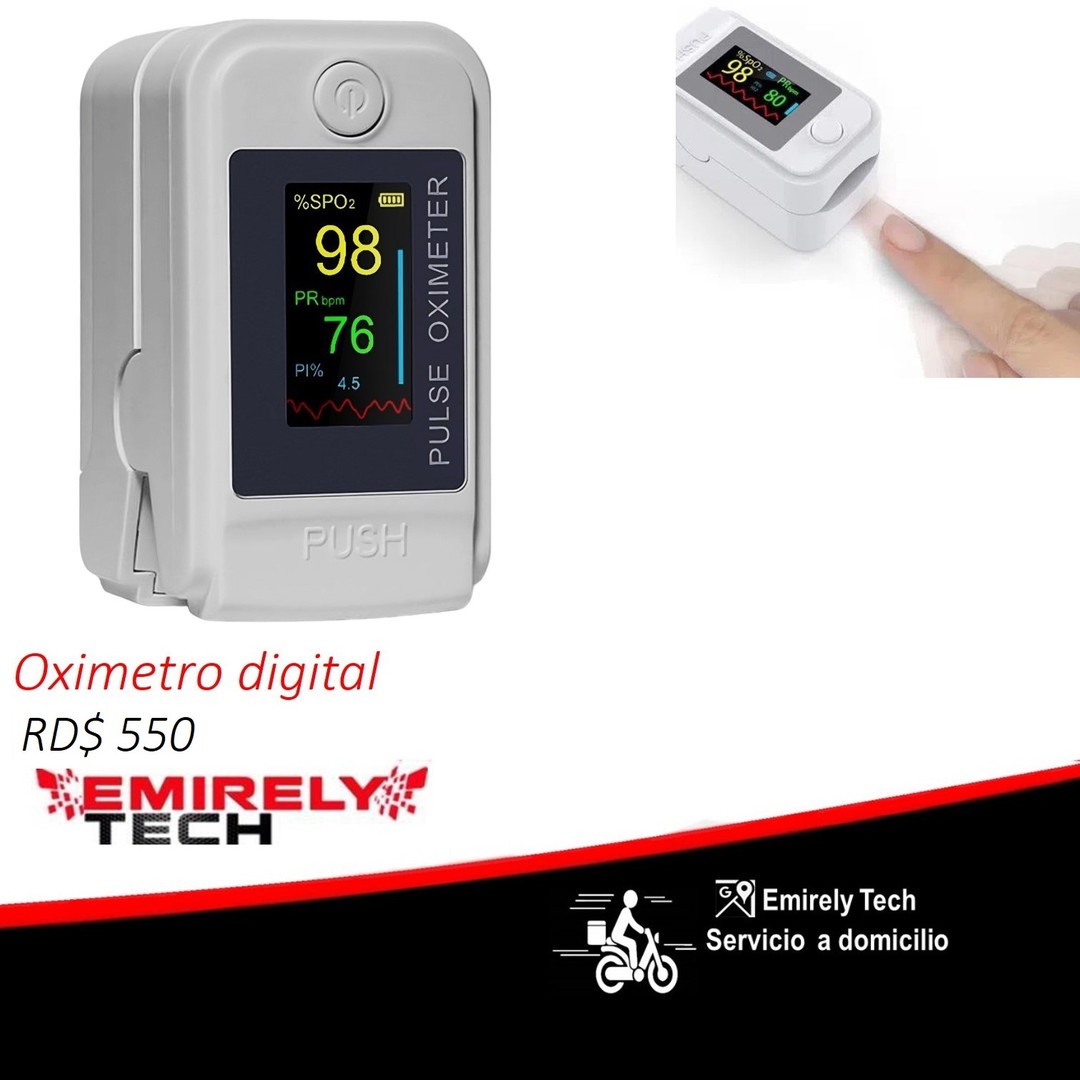 salud y belleza - Oximetro digital Medidor De Oxigeno 0