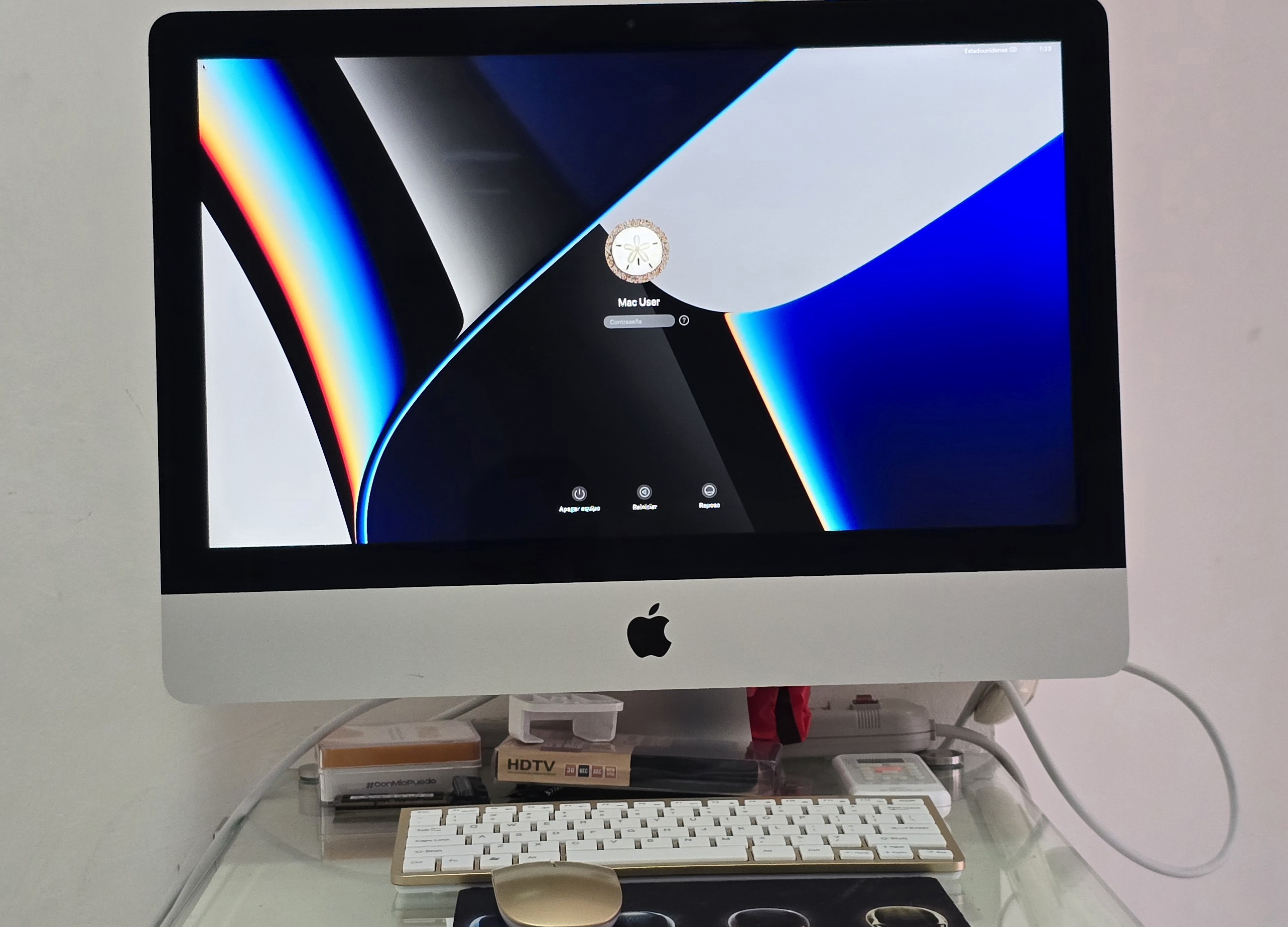 computadoras y laptops - apple imac Retina 21.5 Pulg Core i5 Ram 8gb ddr4 Disco 1000gb año 2017 1