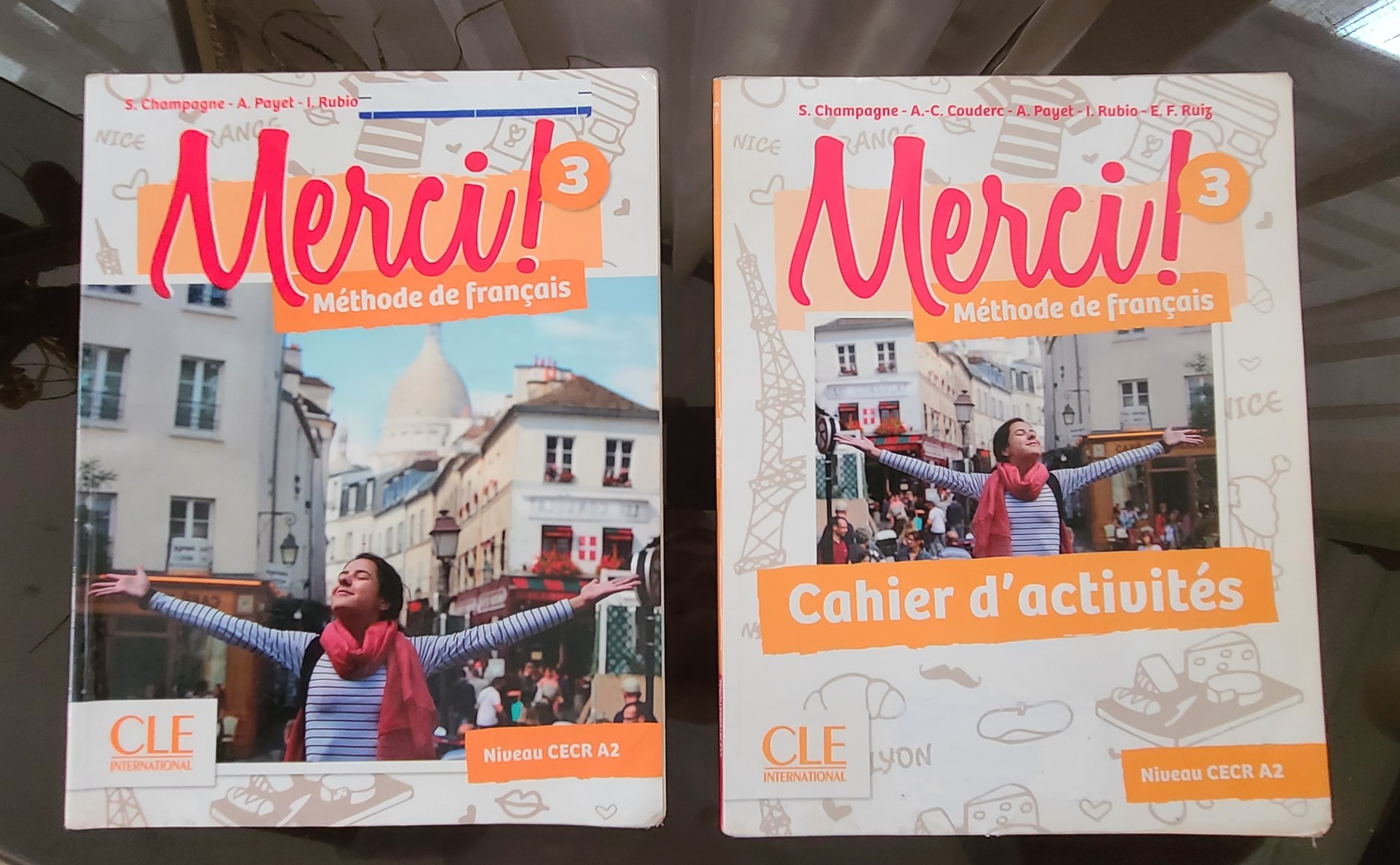 libros y revistas - Libro de Francés Merci 3.