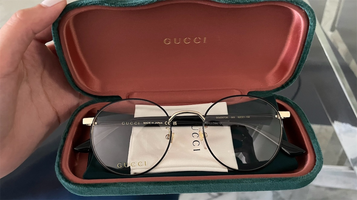 joyas, relojes y accesorios - Gucci GG0297OK Lentes de ver, Redondos 52mm, ORIGINALES
