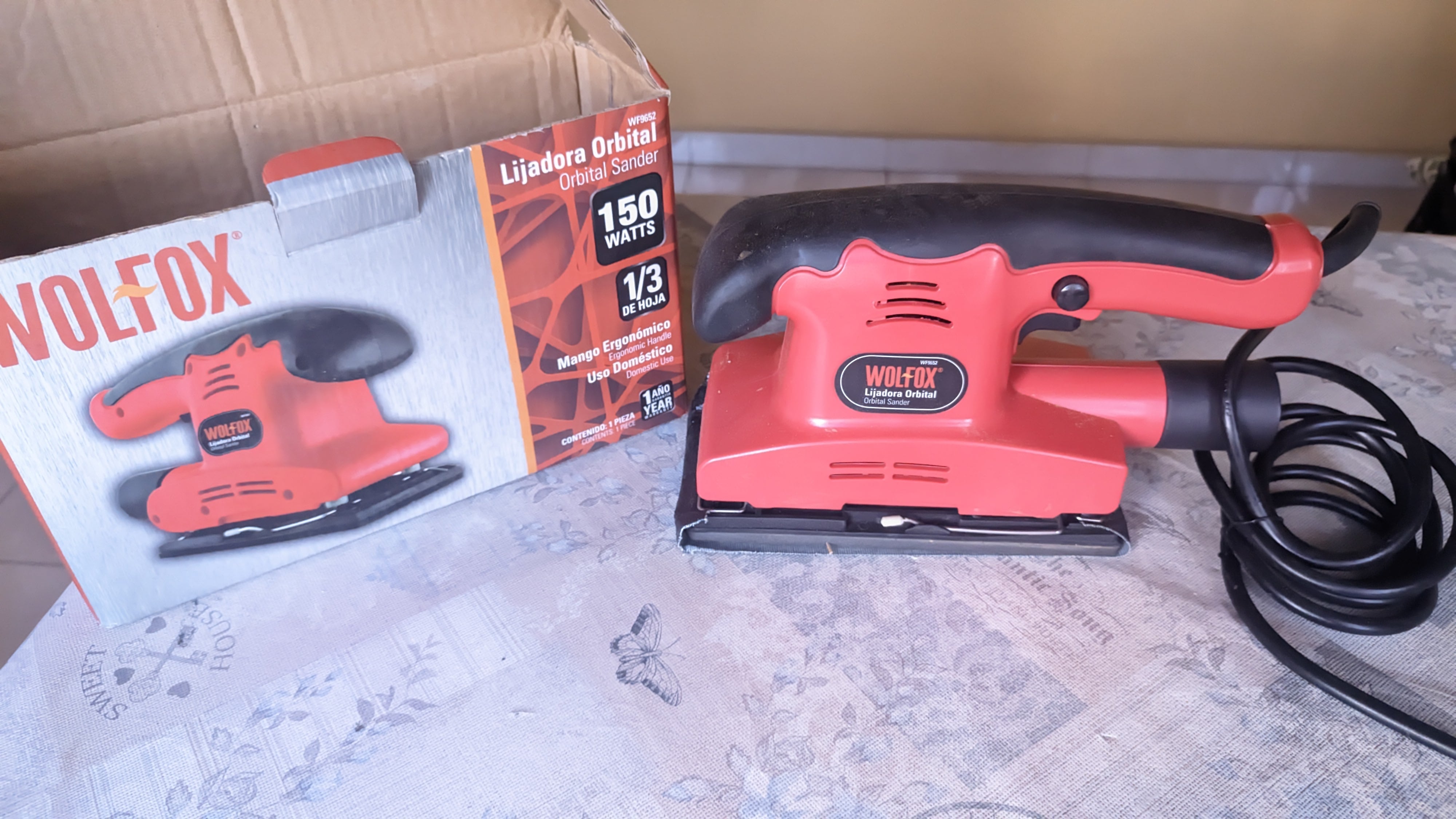 construccion e industrial - Lijadora orbital 150Watts
