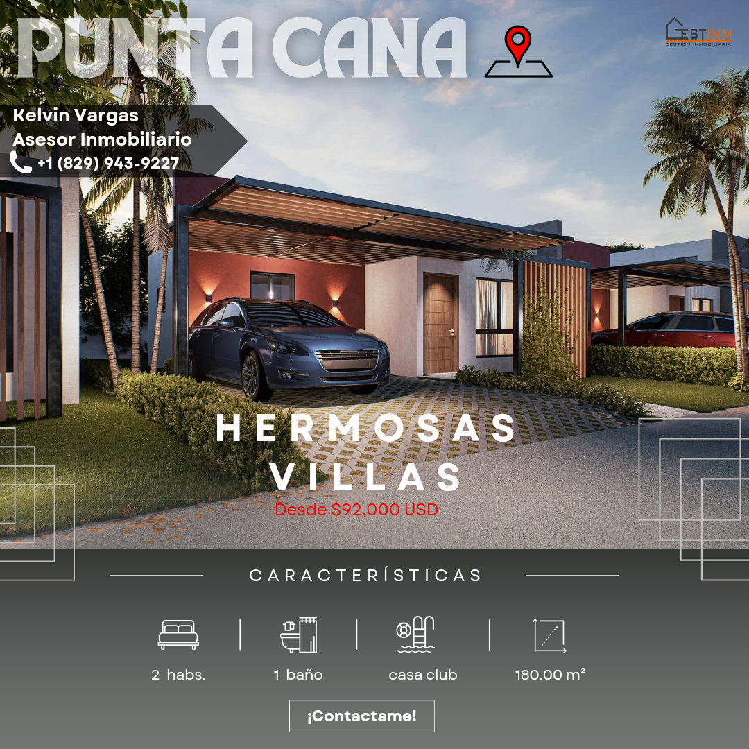 casas vacacionales y villas - Proyecto de Apartamentos en Punta Cana