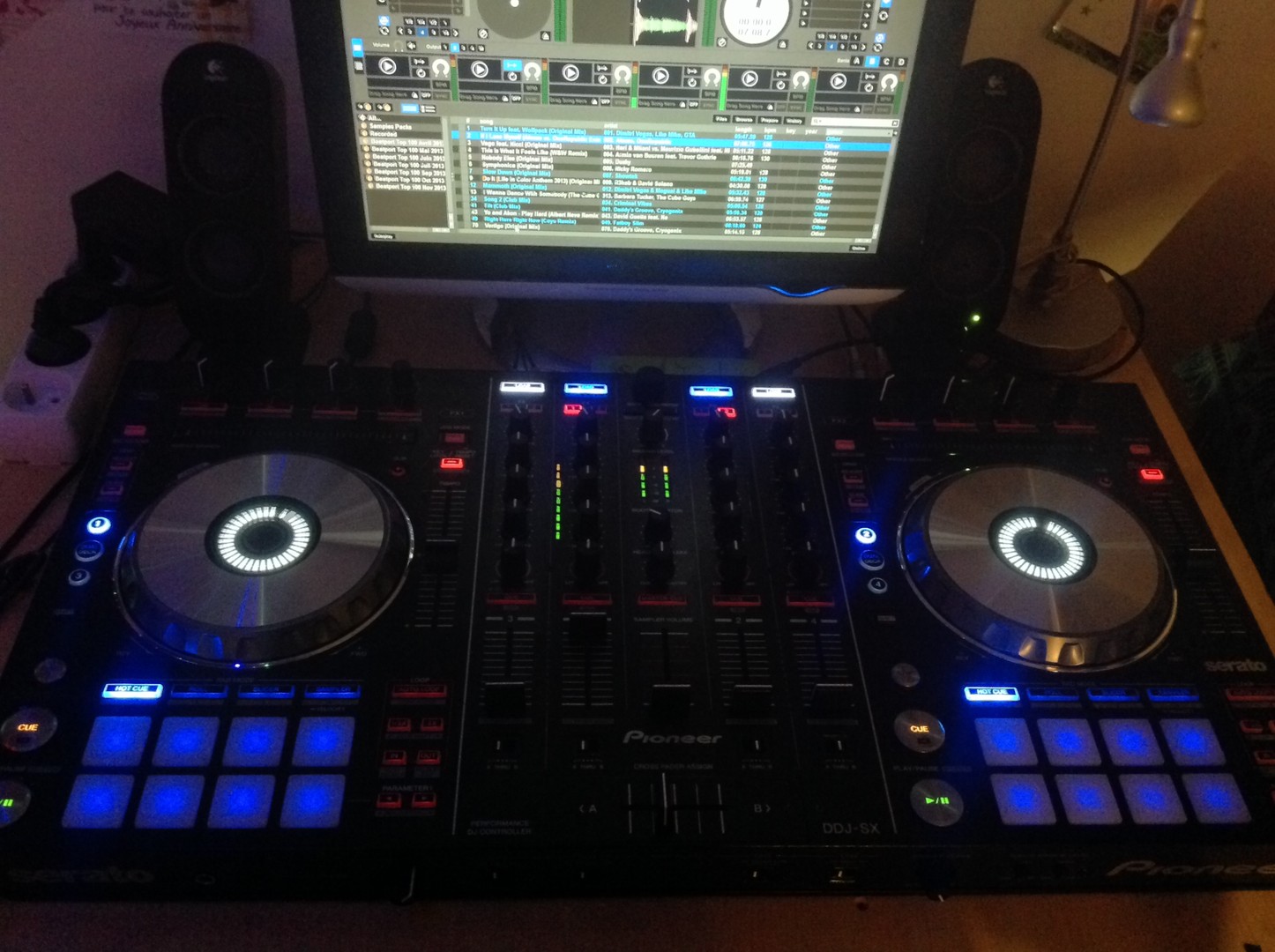 instrumentos musicales - Consola Mixer Platos Pioneer DDJ Numark + Virtual Serato desbl samsiph notpromax 7