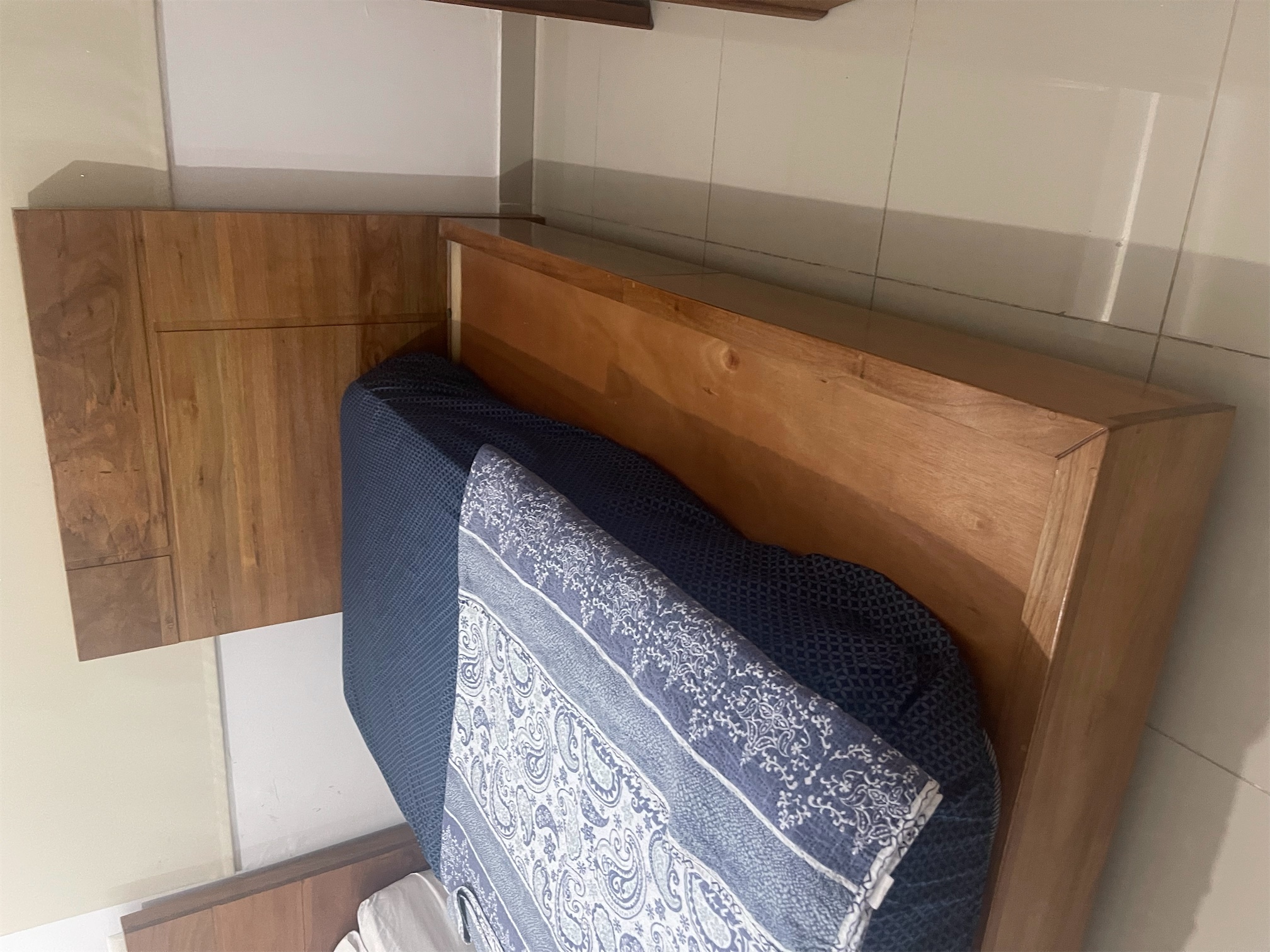 muebles y colchones - Cama twin hecha en madera de excelente calidad 3