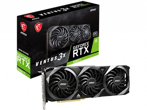 otros electronicos - TARJETA DE VIDEO MSI VENTUS GEFORCE RTX 3060 TI 8GB GDDR6 PCI EXPRESS 4.0 0