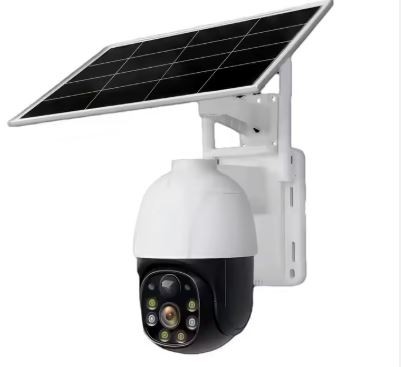 camaras y audio -  Cámara de Seguridad PTZ Solar Recargable Solar, Vision Nocturna e Impermeable 0