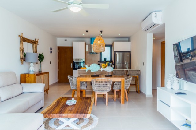 apartamentos - Hermoso Apartamento  a 100 Metros De la Playa En Los Corales Punta Cana 3