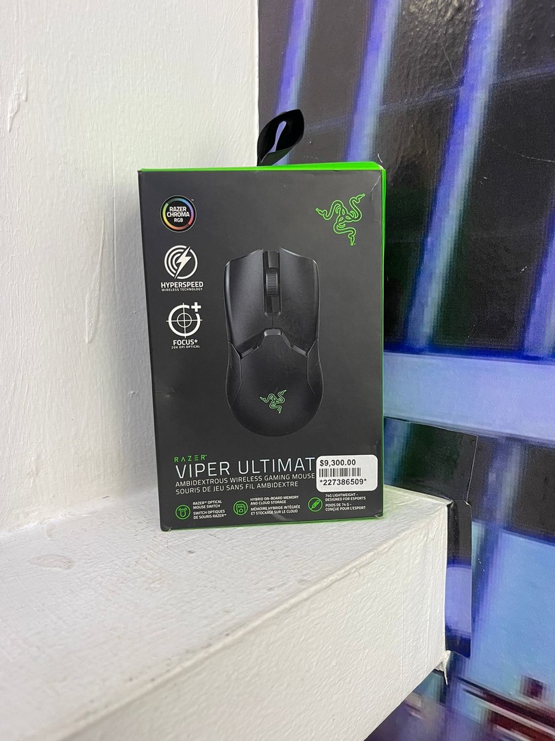 computadoras y laptops - Mouse Razer Viper Ultimater Nuevo RGB 0