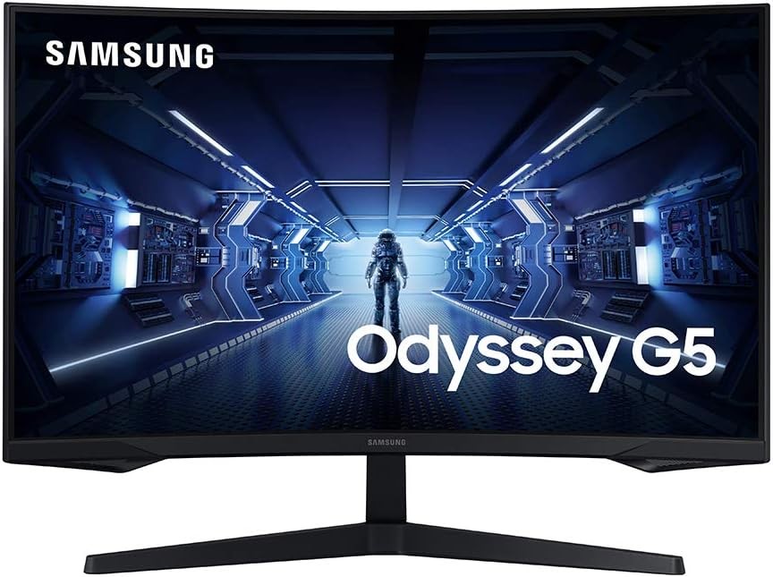 computadoras y laptops - MONITOR CURVO SAMSUNG 32 Pulg. ODYSSEY G5 2K 2560X1440 165HZ 1MS HDMI HDR10 1