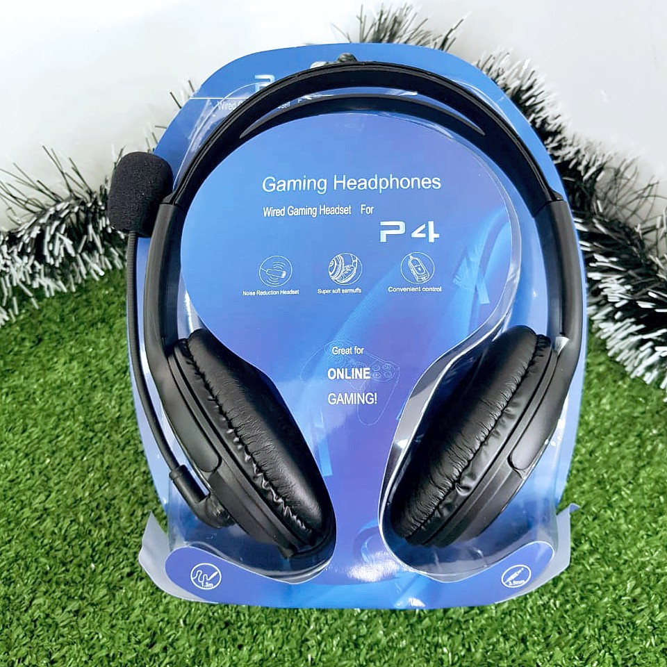 consolas y videojuegos - Audifonos con Microfono Auriculares ps4 celular pc Gaming Gamer 3