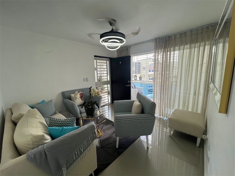 apartamentos - Apartamento en venta en Villa Mella Garden City II con terraza privada 3 H  2