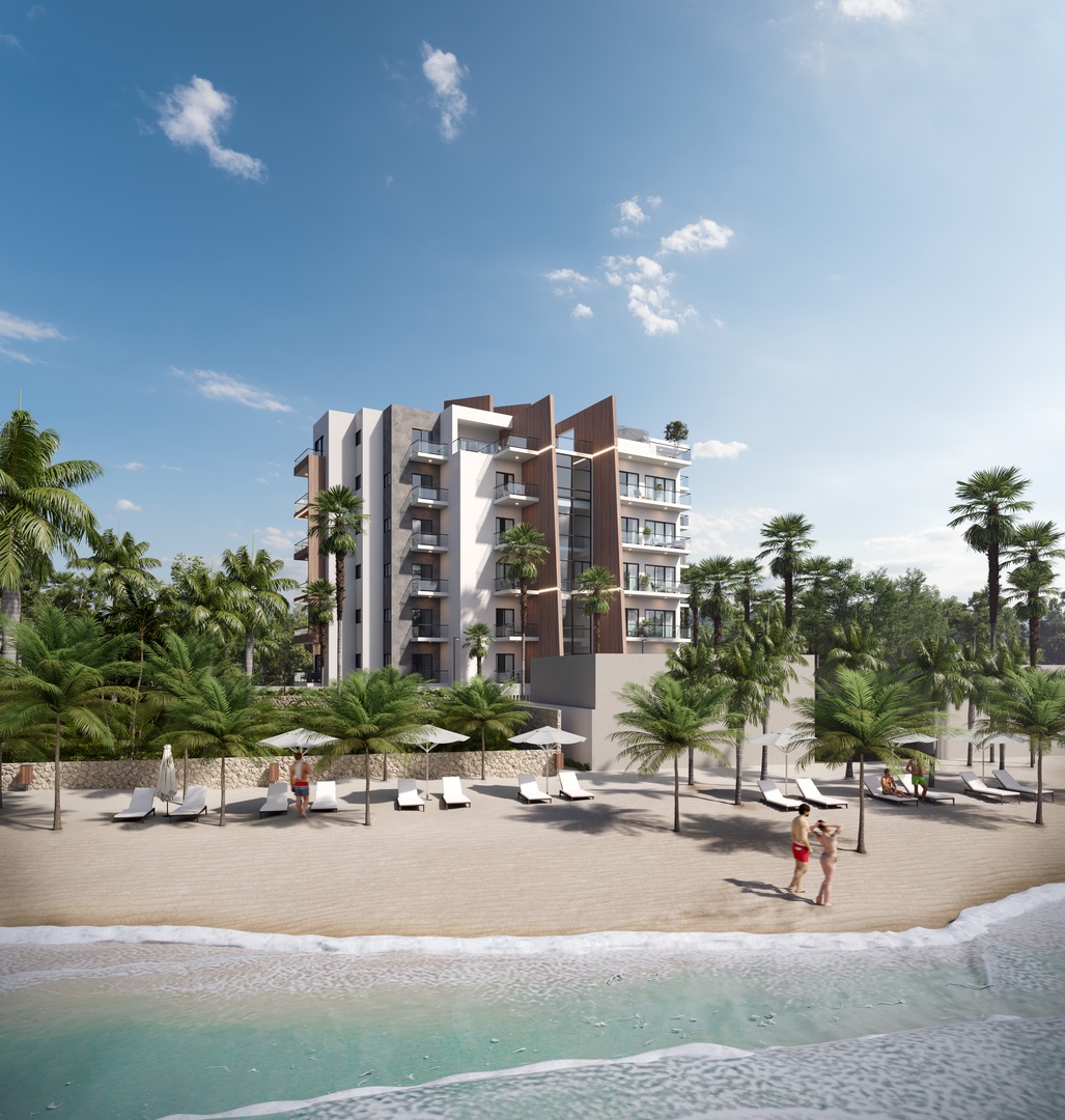 apartamentos - ¡Vive Frente al Mar en Aquarena, Juan Dolio! 🌊