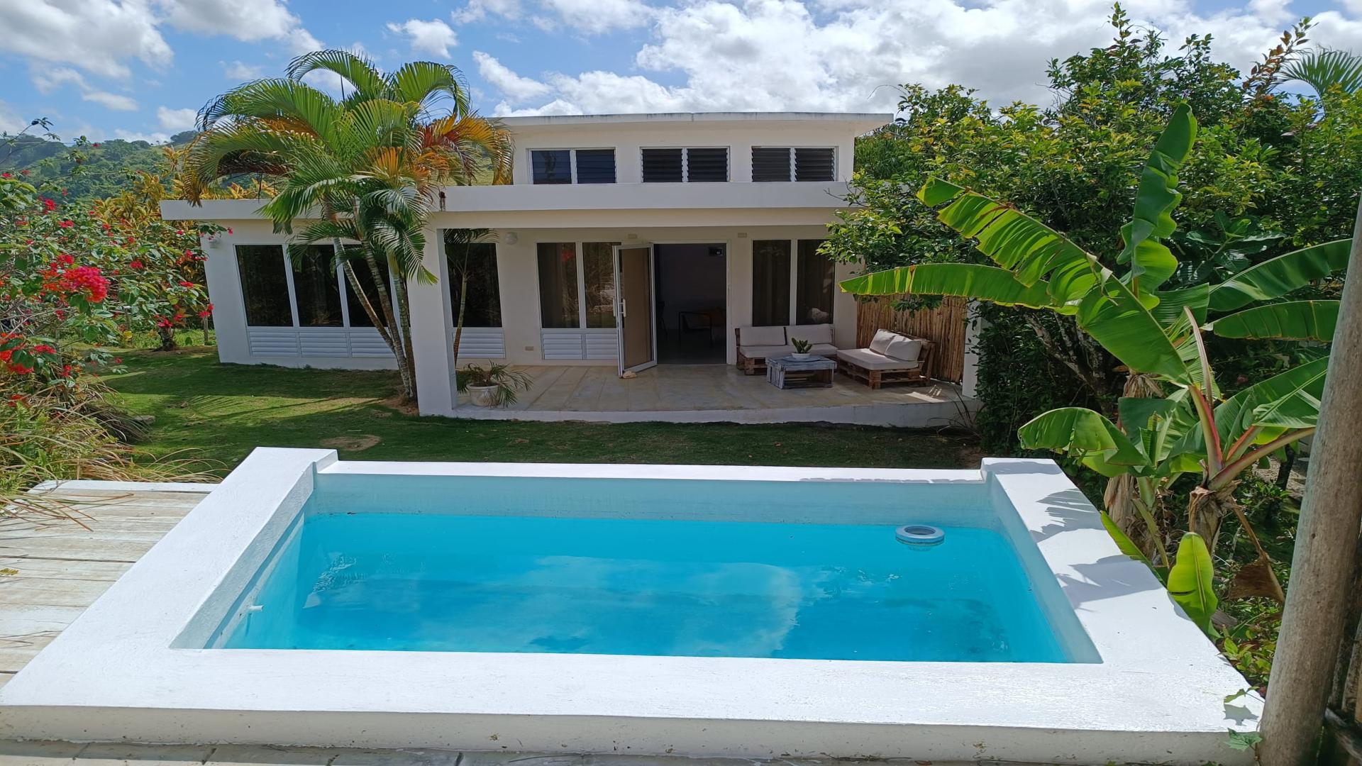 casas vacacionales y villas - VILLA EN RIO SAN JUAN