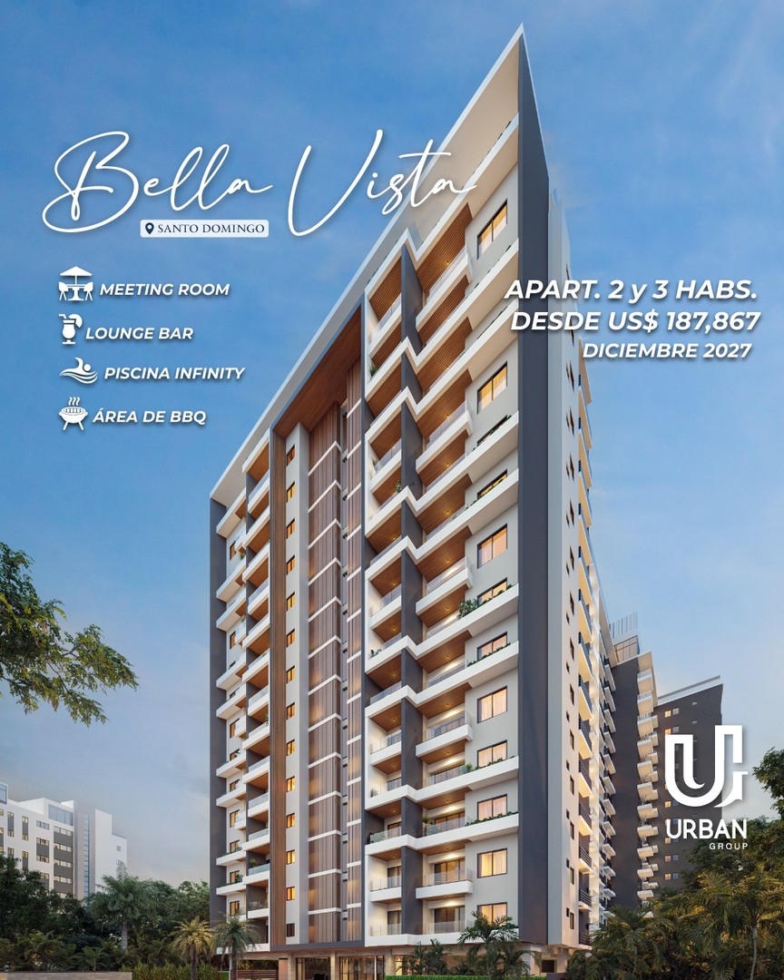 apartamentos - Apartamentos de 2 & 3 Habitaciones desde US$187,867 en Bella Vista 2