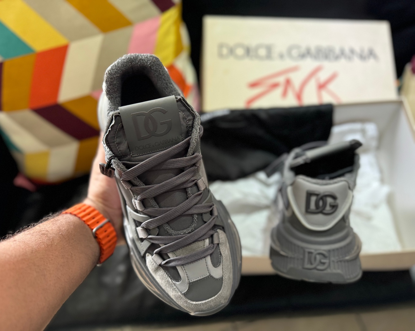zapatos para hombre - Tenis Dolce & Gabbana Airmaster Size 42 EU/ 9 EU Nuevo, Original US$ 650 NEG 1