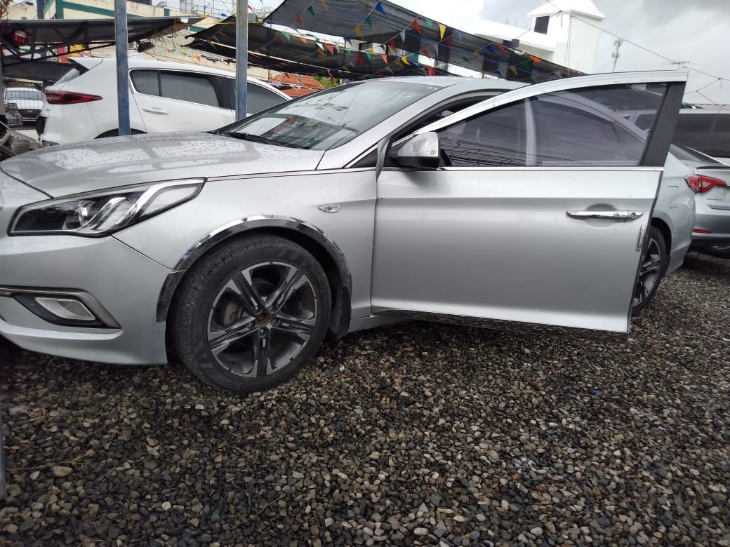 carros - HYUNDAI SONATA LF 2015 GRIS 7