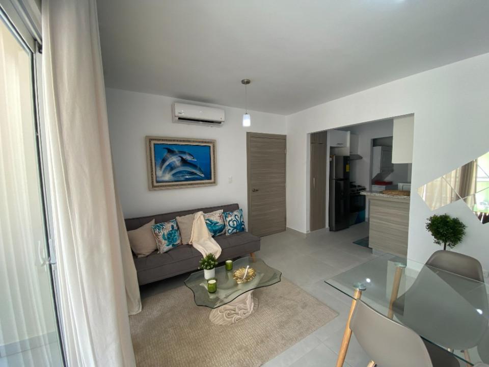 apartamentos - Apartamento en Alquiler Amueblado en RESIDENCIAL BAVARO-PUNTA CANA 3