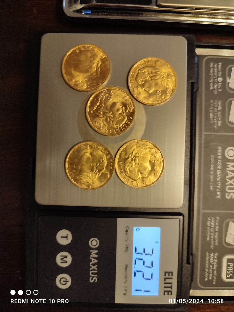 hobby y coleccion - Monedas de oro, para inversionistas 2