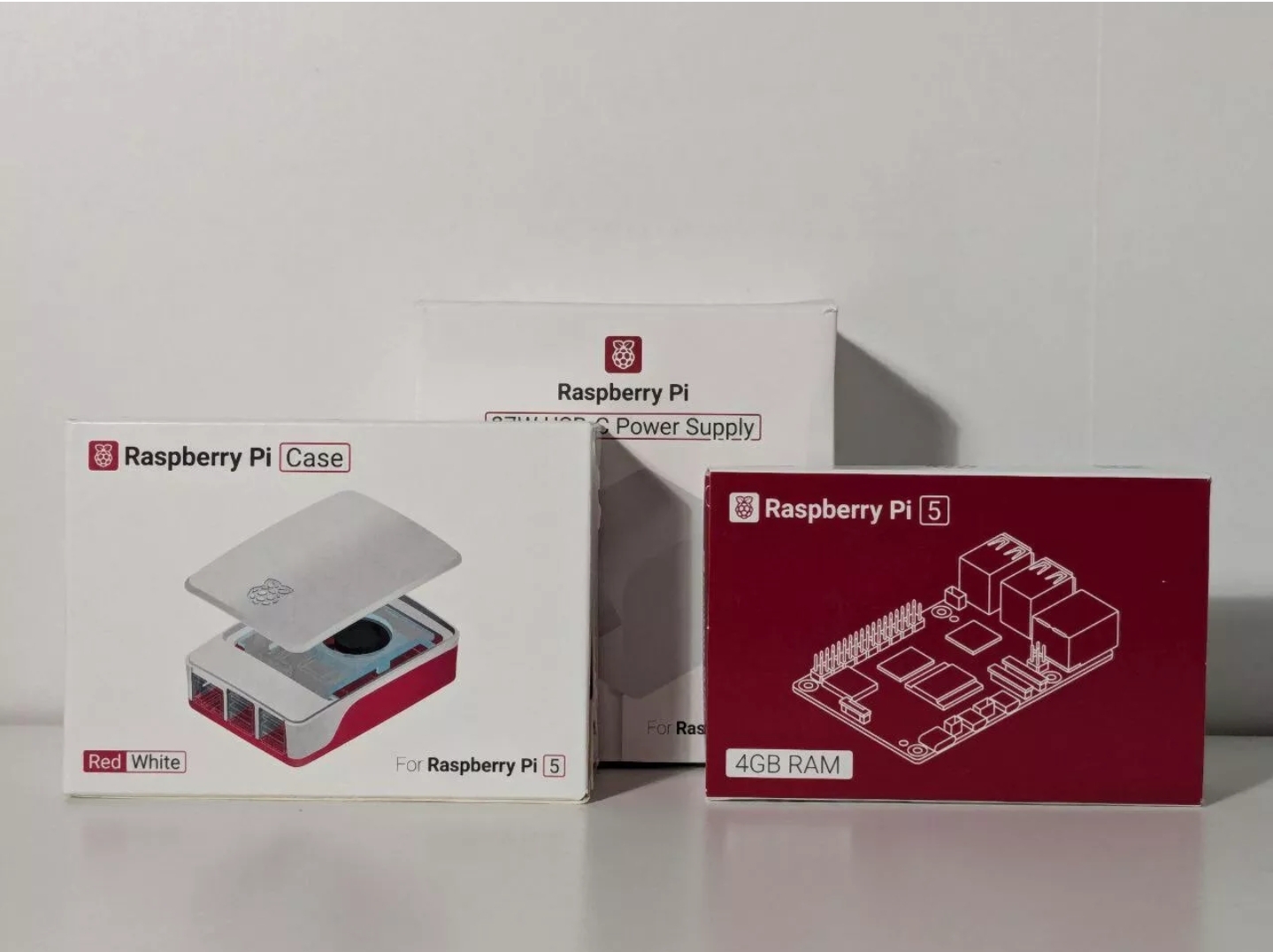 otros electronicos - Raspberry Pi 5 4GB RAM con sus accesorios originales