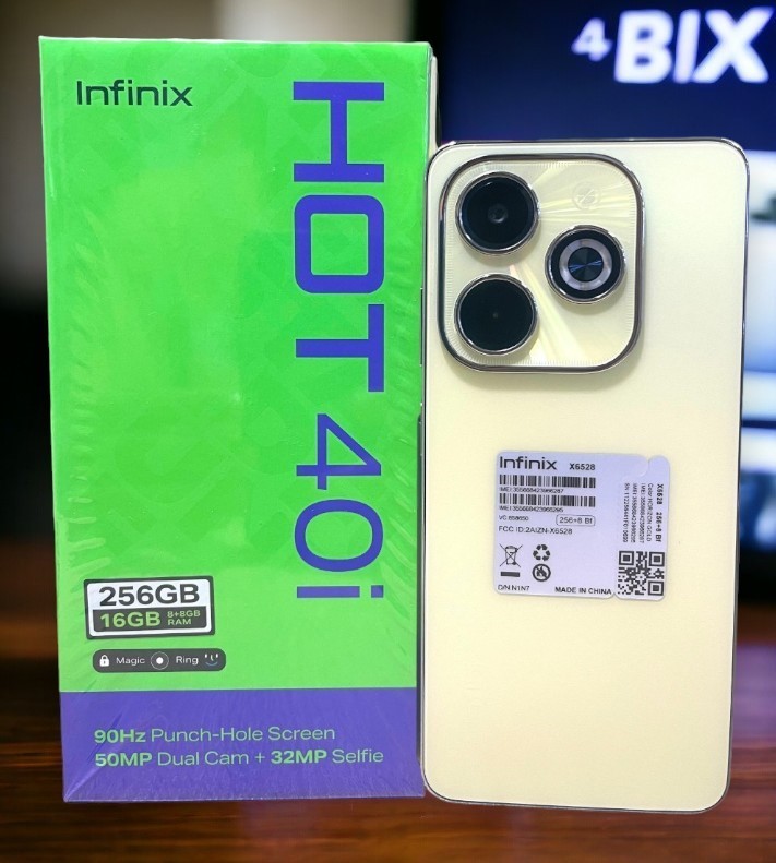 celulares y tabletas - Infinix hot 40i 256gb 16 ram equipos totalmente nuevos y sellados