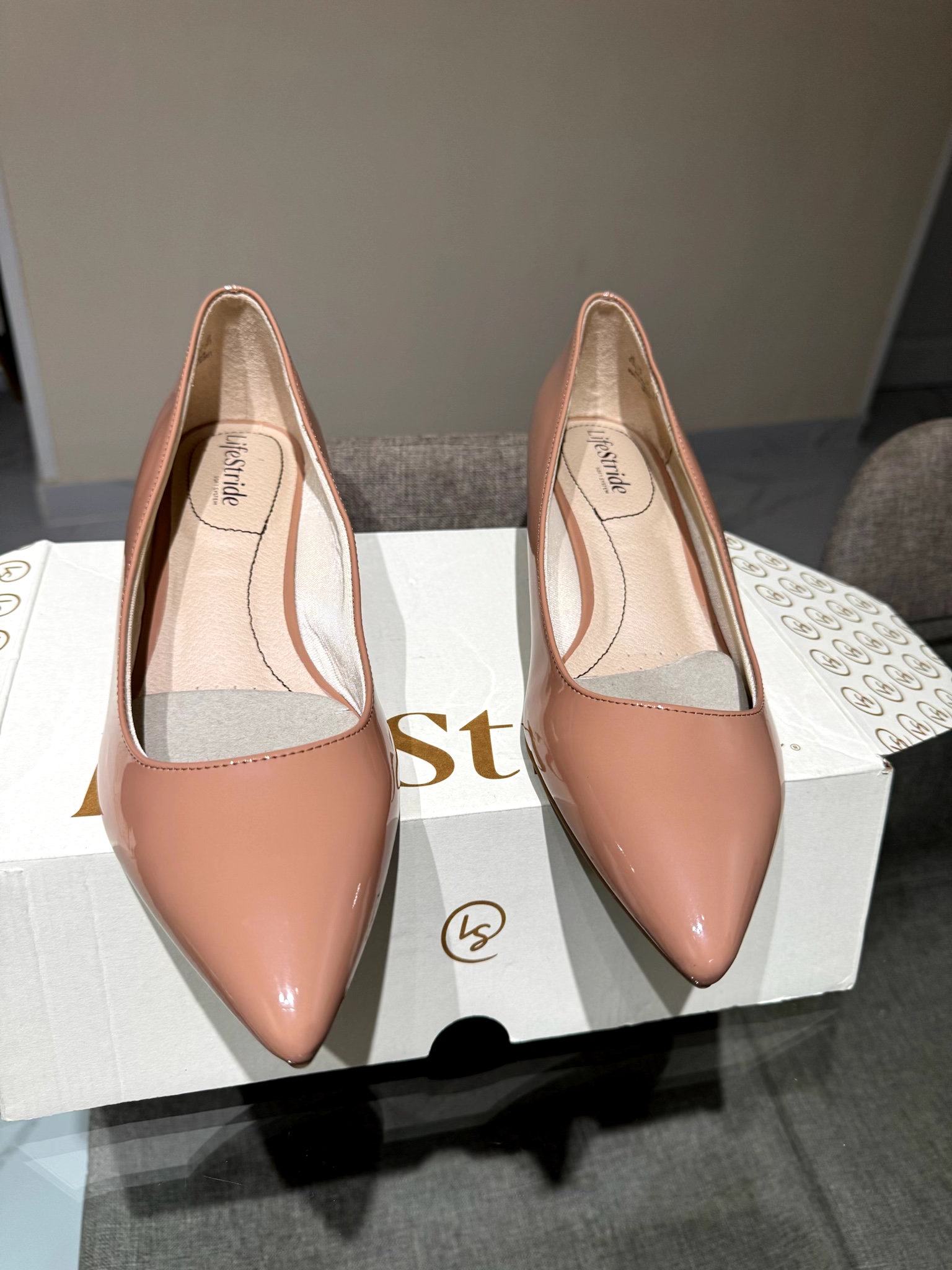 zapatos para mujer - Zapatos Lifestride Nude totalmente nuevos 9 1/2 W 0