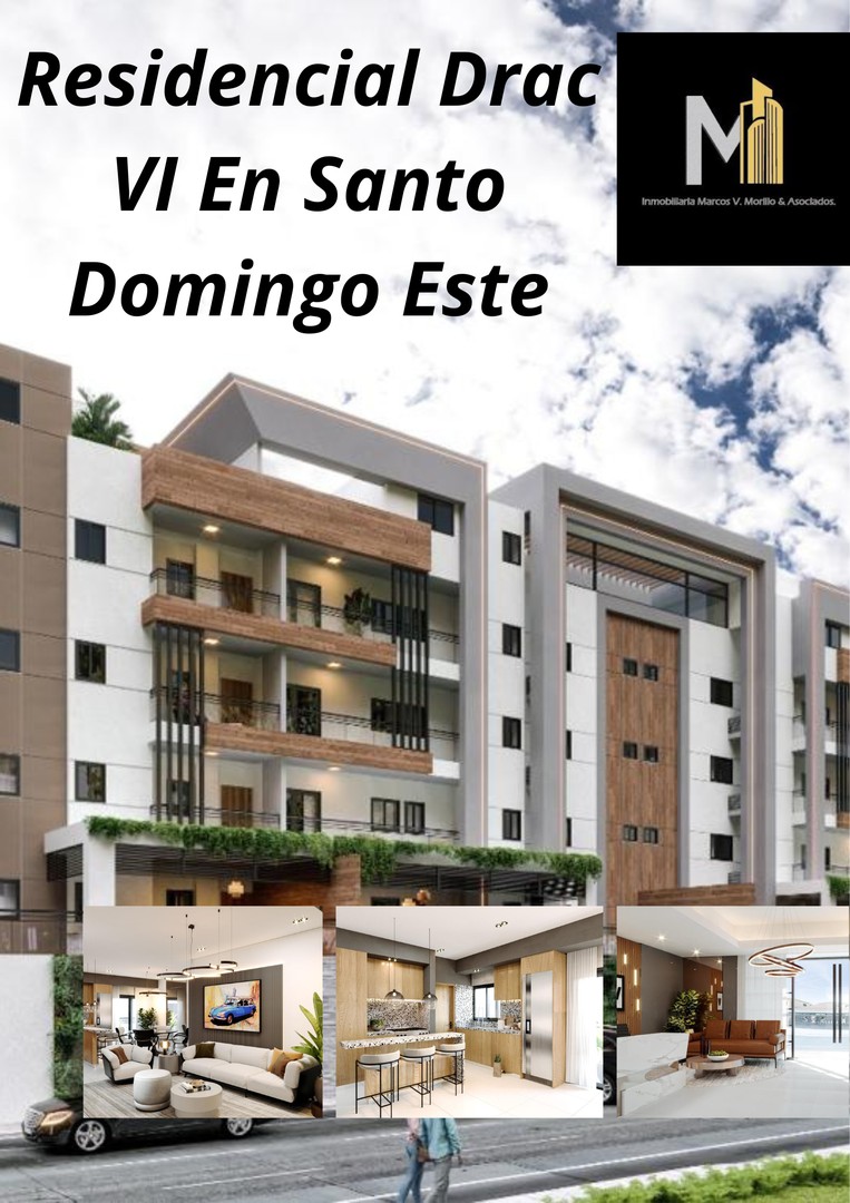 apartamentos - vendo apartamento en santo domingo este  6