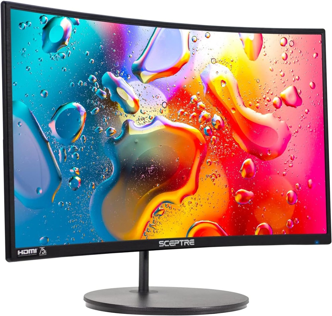 computadoras y laptops - OFERTA Monitor Sceptre C27 Curved C275W 27 Pulgadas 1