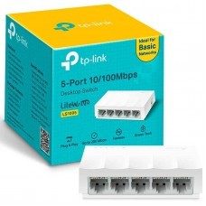 computadoras y laptops - SWITCH 5 PUERTOS TP-LINK TL-LS105, NO ADMINISTRABLE/DESKTOP, 5 PUERTOS 10/100BMP