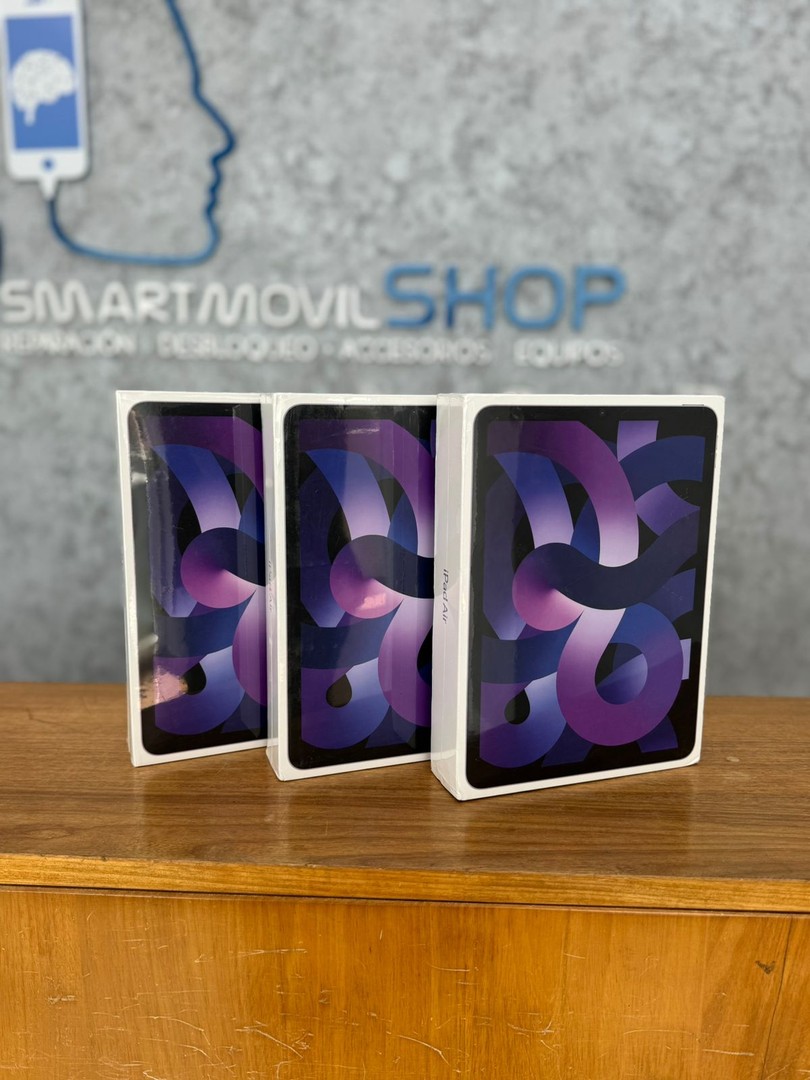 celulares y tabletas - Ipad 5th generacion 256gb morada nueva sellada (somos tienda)