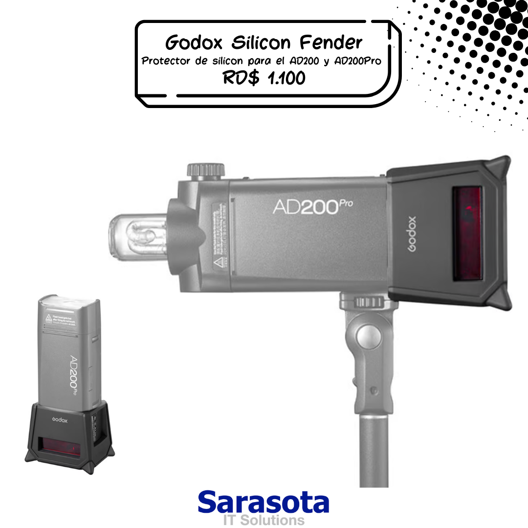 otros electronicos - Protector de silicón para Godox Ad200, Ad200Pro 3