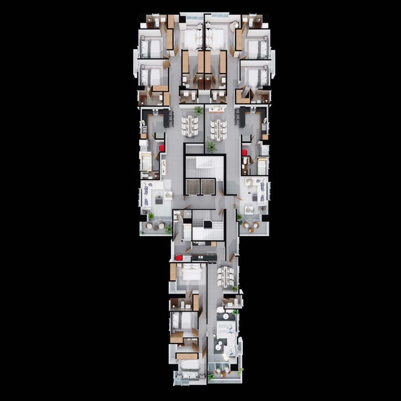 apartamentos - Impresionante Torre De 21 niveles Alma Rosa 1  4