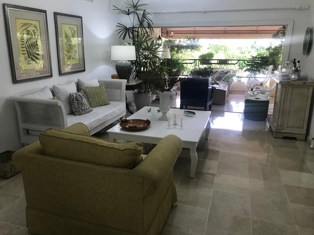 apartamentos - Apto AMUEBLADO DE PRIMERA, Los CACICAZGOS, 245 Mts, 3 HABS., 4to. NIVEL