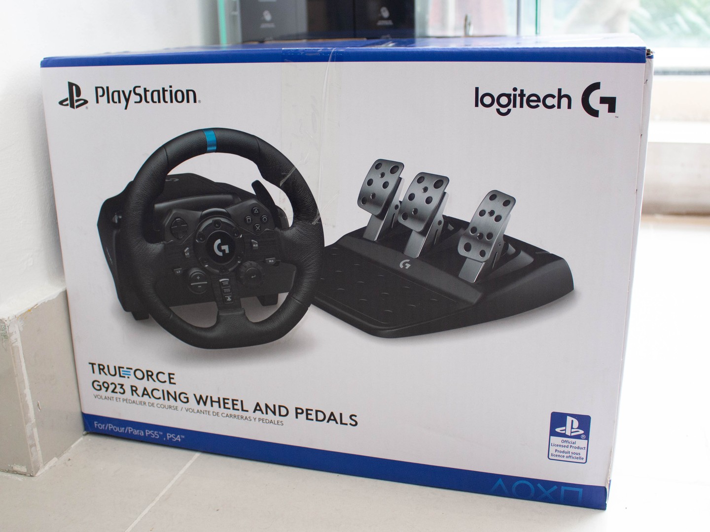 consolas y videojuegos - Volante Logitech G923 Racing Wheel and Pedals