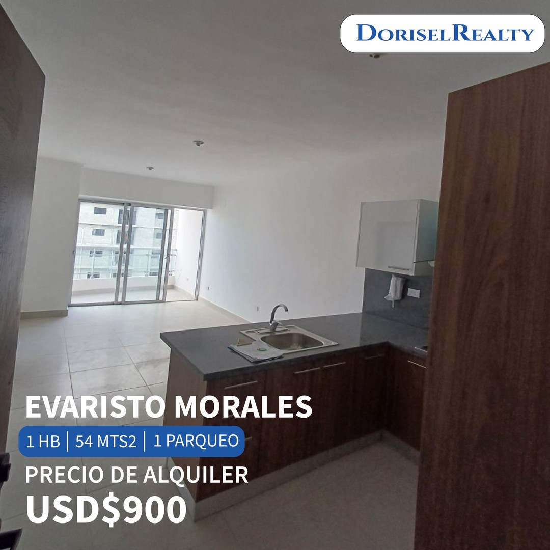 apartamentos - ALQUILER DE PRECIOSO APARTAMENTO EN SECTOR EVARISTO MORALES 0