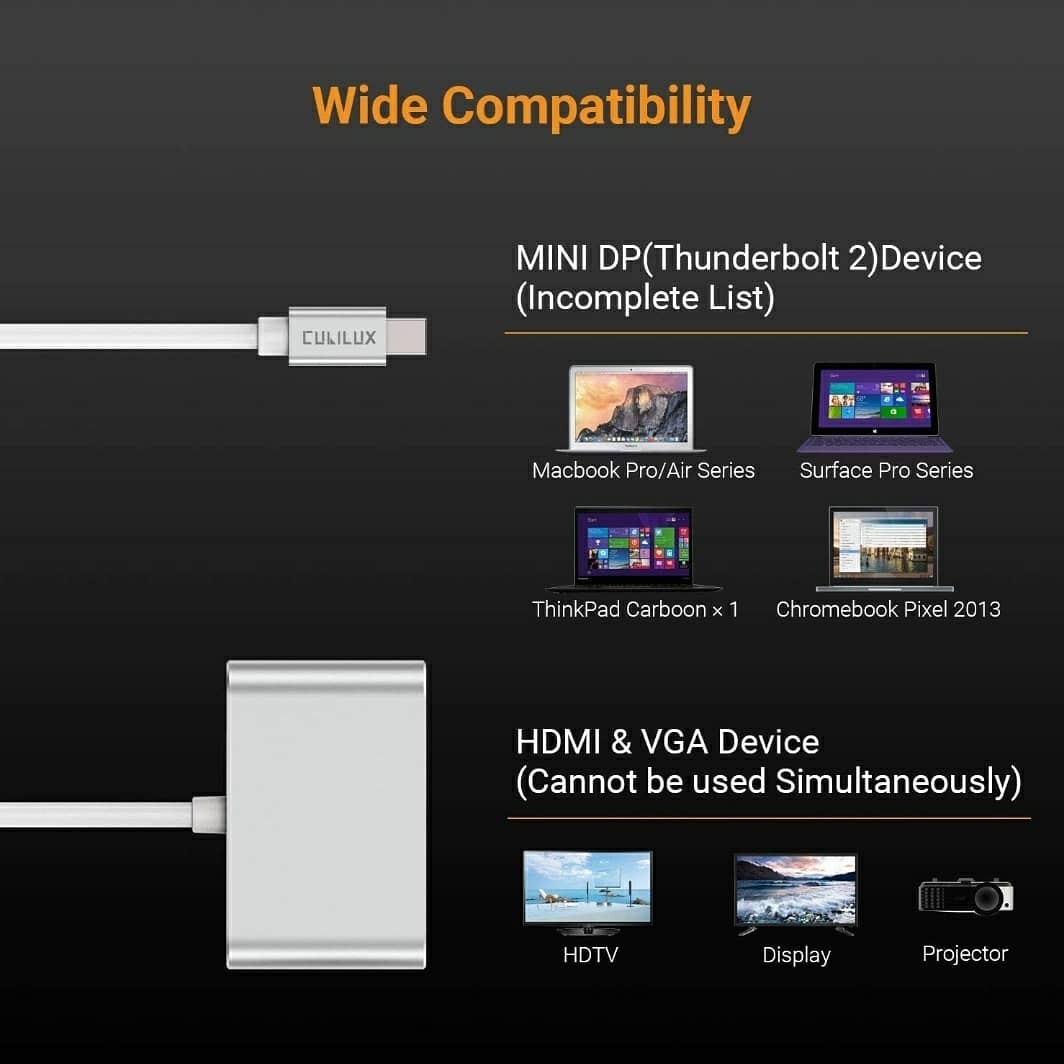 computadoras y laptops - Adaptador Thunderbolt, Mini Displayport  6