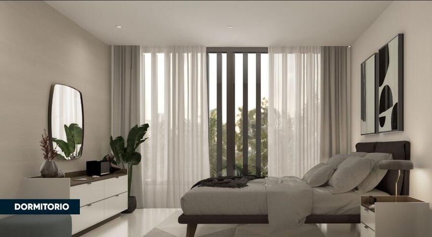 apartamentos - Proyecto en venta Punta Cana #24-385 un dormitorio, 1.5 baños, áreas sociales.
 2