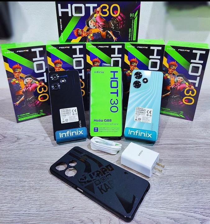 celulares y tabletas - INFINIX HOT 30 FREE FIRE 6GB RAM 0