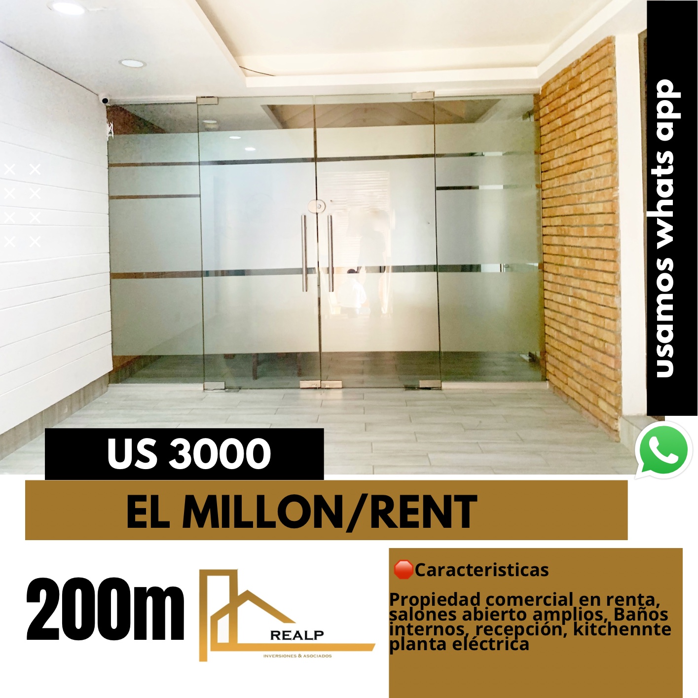 oficinas y locales comerciales - Local comercial en el Millon 