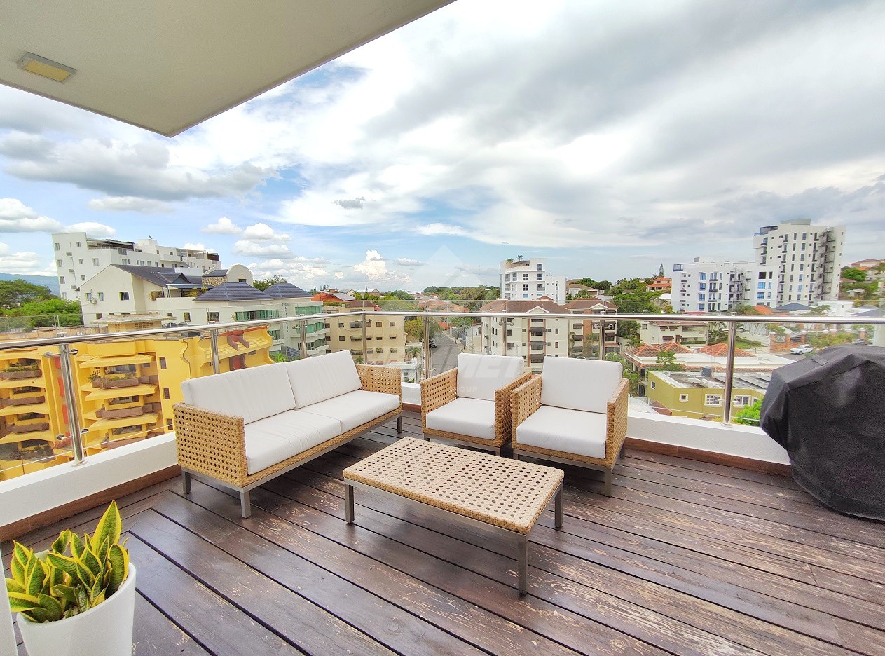 apartamentos - 1ER PISO CON TERRAZA ESPAÑOL Y GYM CERROS GURABO SANTIAGO  6