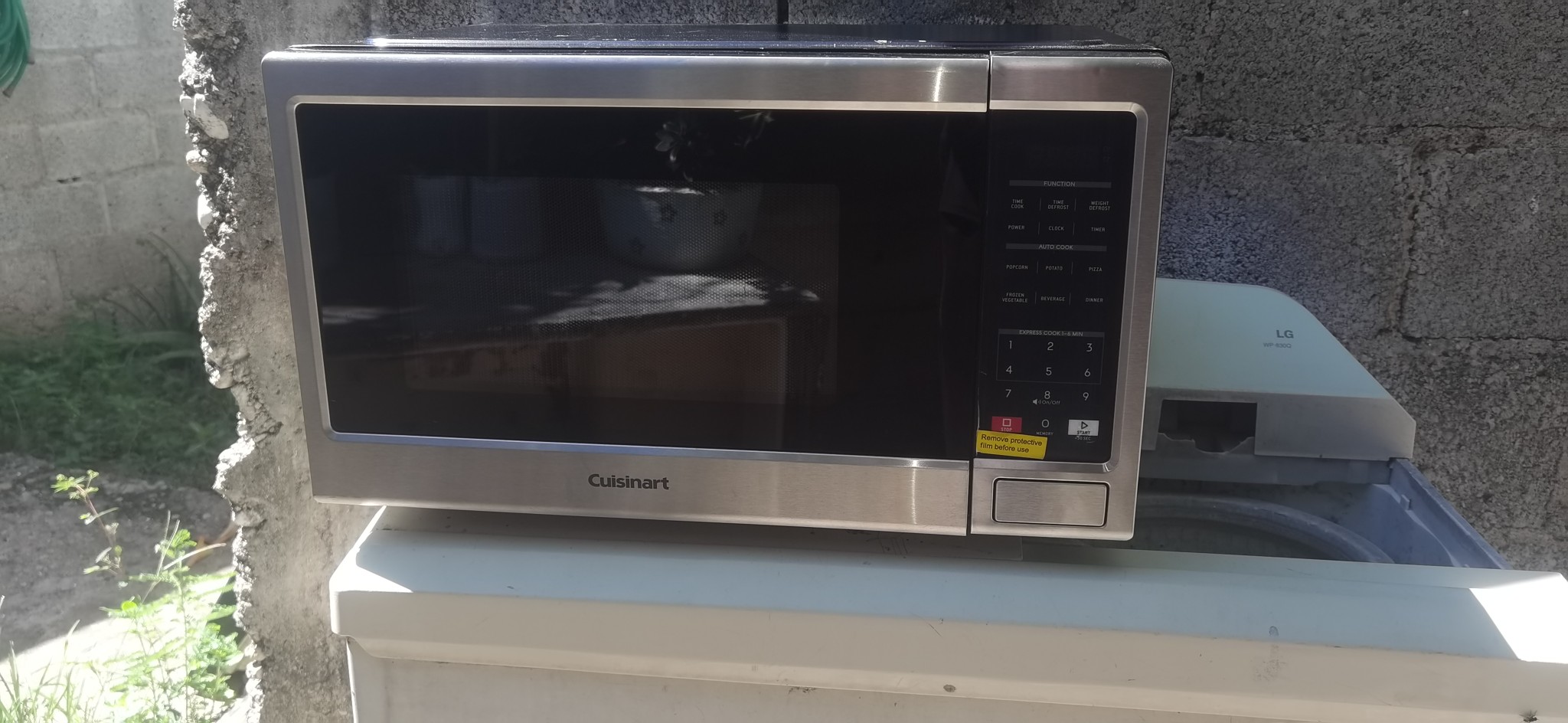 electrodomesticos - Microondas Cuisinart mediano como nuevo