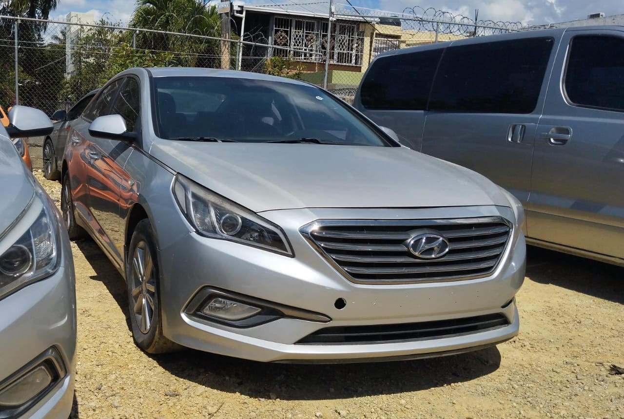 carros - HYUNDAI SONATA LF 2018 GRIS 2