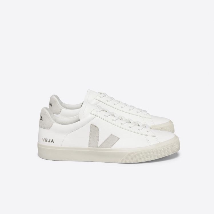 zapatos unisex - Veja Campo Leather White Natural