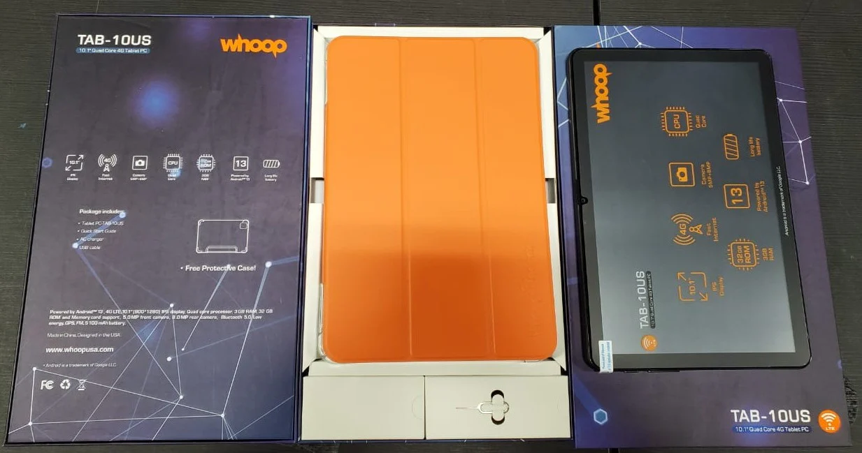 celulares y tabletas - TABLET WHOOP 10.1 PG.  QUAD CORE 3GB 32GB 10.1 NEW