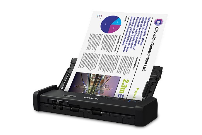 impresoras y scanners - SCANNER EPSON DS-320, PORTATIL, VELOCIDAD DE ESCANEO: 25 PPM / 50 IPM, CAPACIDAD 1
