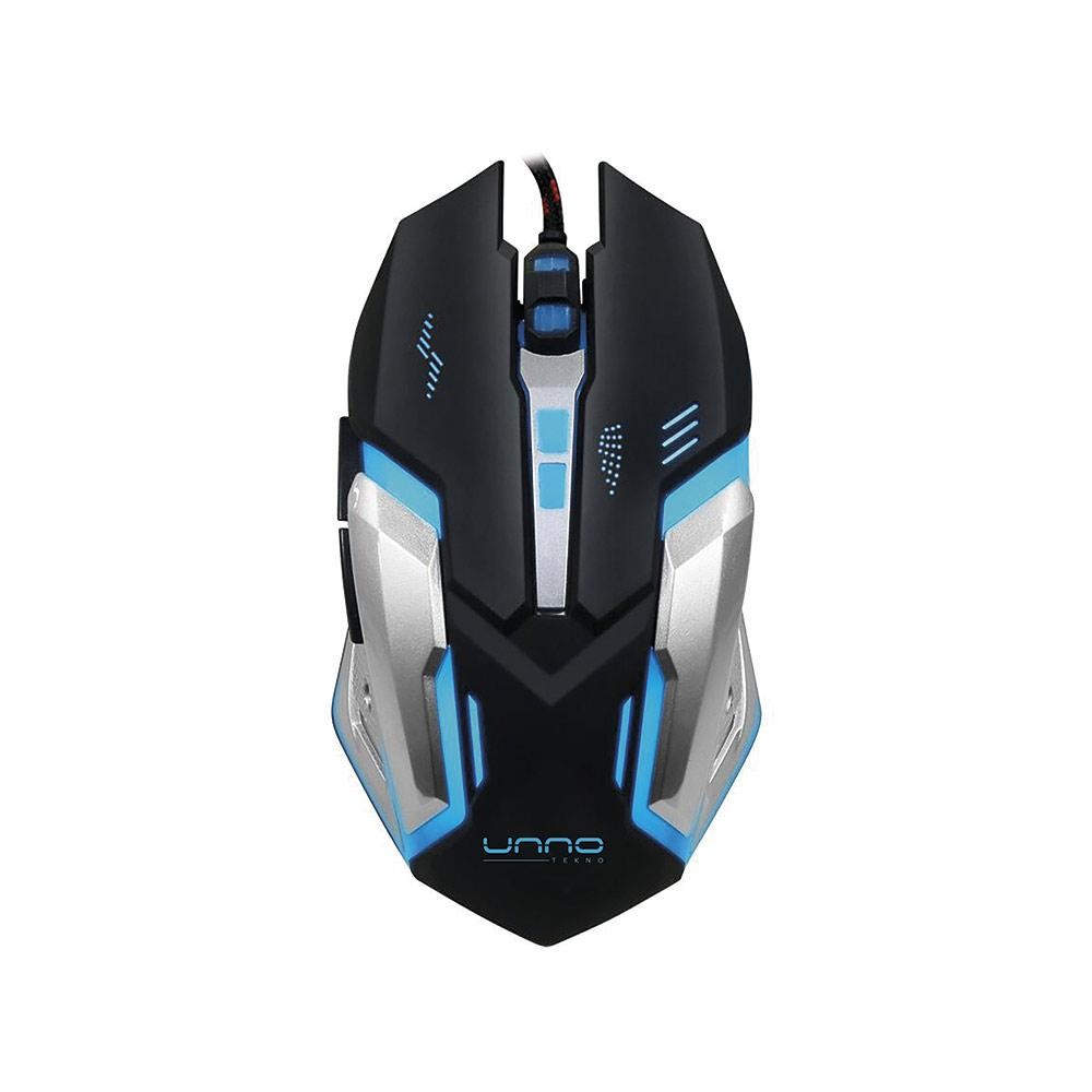 computadoras y laptops - MOUSE ÓPTICO PARA JUGADORES, MOUSE GAMING BRAVE
UNNO  MS6610BK 0