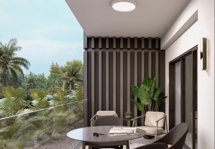 apartamentos - Proyecto en venta Punta Cana #24-396 tres dormitorios, campo de golf, vista pano 3
