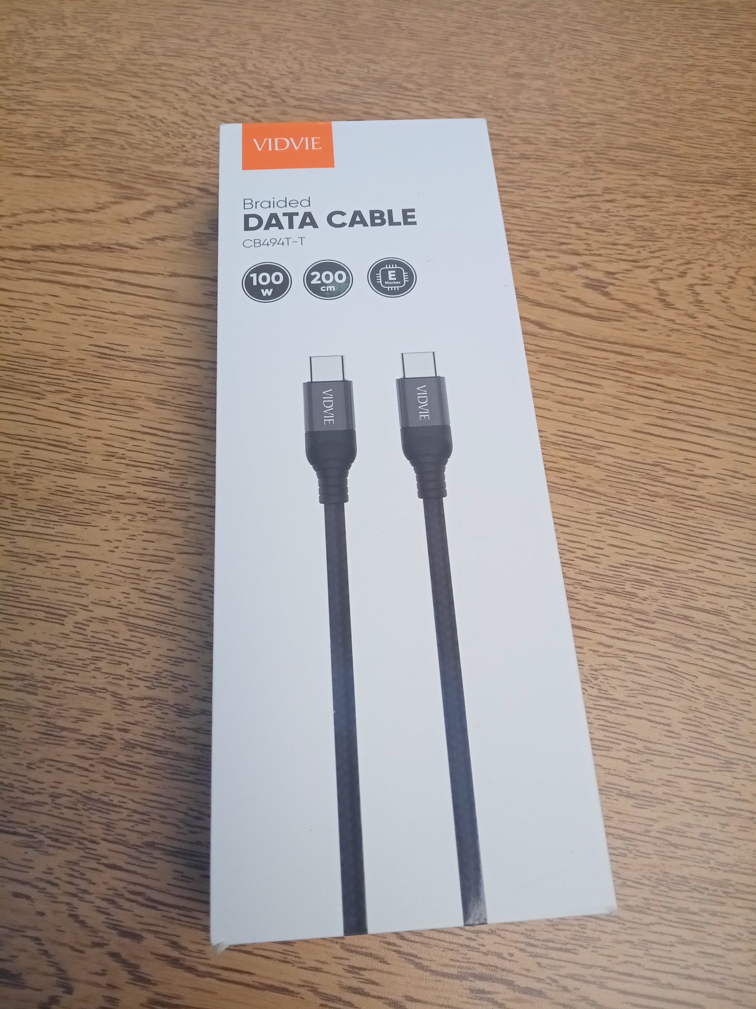 accesorios para electronica - Cable Largo Tipo C USB-C a USB-C 3 metros, VIDVIE CB494T